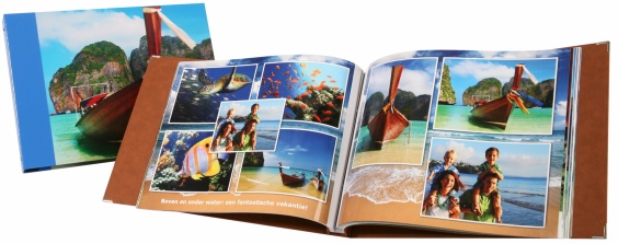 fotoboek met achtergrond